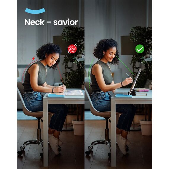 ARTDOT Leuchttisch A4 für 5D Diamond Painting Zubehör, Einstellbare Helligkeit Diamant Painting Lichtplatten mit Ständer