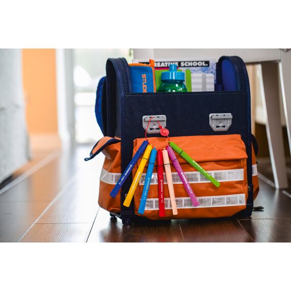 STABILO - Filzstift mit Kappenring - Cappi - 24er Pack