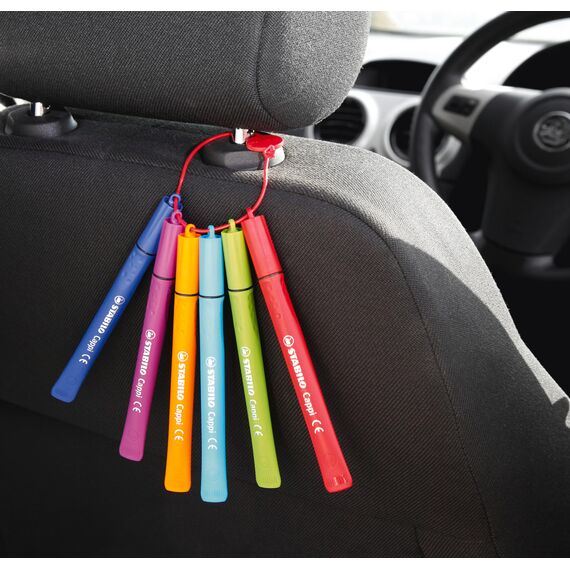 STABILO - Filzstift mit Kappenring - Cappi - 18er Pack