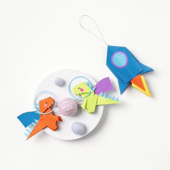 folia 8920 - Faltblätter 20 x 20 cm, 70 g/qm, 100 Blatt sortiert in 10 intensiven Farben - ideal zum Papierfalten und für andere kreative Bastelarbeiten