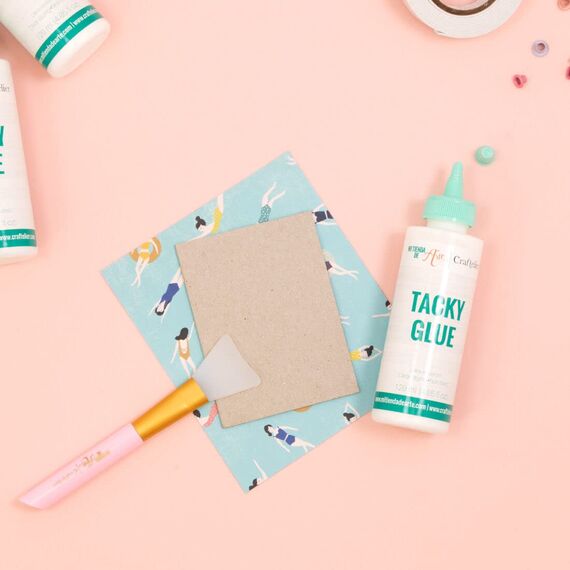 Craftelier - Tacky Glue | Extra starker Flüssigkleber für Scrapbooking und andere BastelProjekte | Ungiftig | Transparent, flexibel und schnelltrocknend - Menge 240 ml