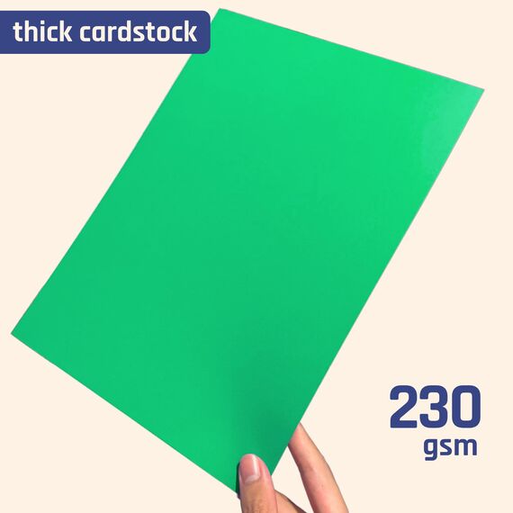 30 Stück, 230gsm - A4 Tonkarton Rot, Tonpapier Karton Bastelkarton Fotokarton Pappe