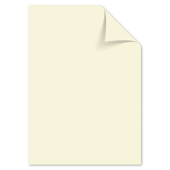 Kangaro - Tonpapier Elfenbein Weiss DIN A4-160g/m² FSC mix – 50 pack - Briefpapier Bastelpapier DIY, Elfenbeinweiss