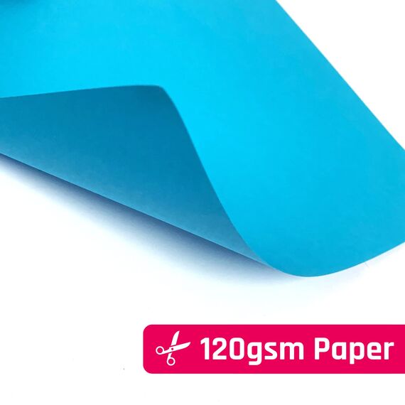 200 Blatt, 120g - Tonpapier A4 Bunt, Bastelpapier Buntes Papier zum Basteln Farbiges Druckerpapier - 10 Farben