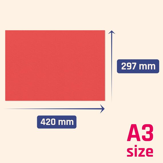 200 Blatt, 120g - Tonpapier A3 Bunt, Bastelpapier Buntes Papier zum Basteln Farbiges Druckerpapier - 10 Farben