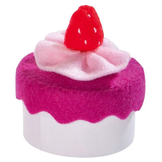 folia 520492 - Bastelfilz Ton in Ton, 20 x 30 cm, 10 Blatt sortiert in Rottönen - ideal für vielfältige Bastelarbeiten, Rottöne