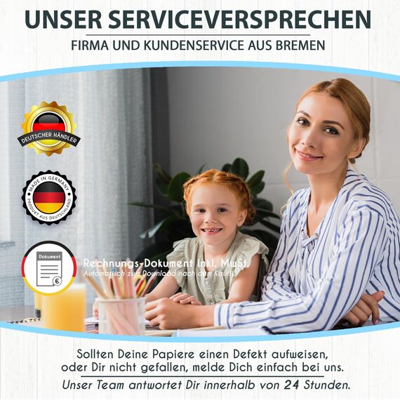 50 Blatt Tonpapier PROFI Tonzeichenpapier DIN A3-130g/m² Tiefschwarz - Festes Papier für DIY, Hobby, Schule, Uni, Zeichnen, Bastel Zubehör für Malen, Kreide und Geschenke MADE IN DEUTSCHLAND