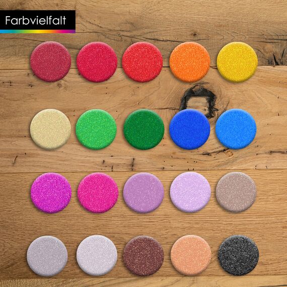 OfficeTree 150 x Glitzerpapier zum Basteln A4 – 20 Farben 250g/m² - Glitzer Papier A4 Bunt - Glitzer Bastelpapier - Glitzer Karton zum Basteln und Gestalten