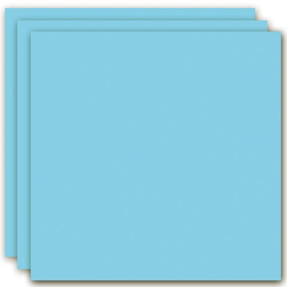 MarpaJansen 360.520-31 Tonzeichenpapier-(50 x 70 cm, 10 Bogen, 130 g/m²) -zum Basteln & Gestalten-Zertifizierung durch,Blauer Engel-hellblau, Mehrfarbig, One Size