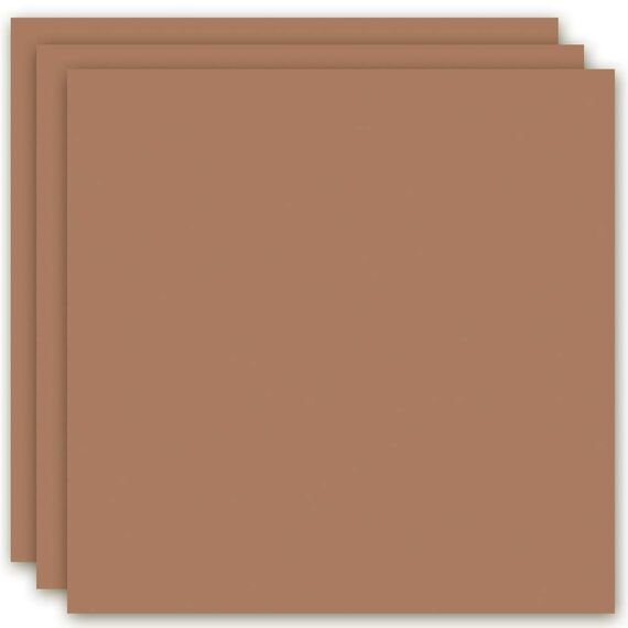 MarpaJansen Tonzeichenpapier - (50 x 70 cm, 10 Bogen, 130 g/m²) - zum Basteln & Gestalten - Zertifizierung durch ,,Blauer Engel" - lederbraun