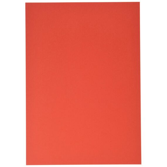 kangaro - Tonpapier Rot DIN A4-160g/m² FSC mix – 50 pack - Briefpapier Bastelpapier DIY, K-0039-075, 29.7x21x1