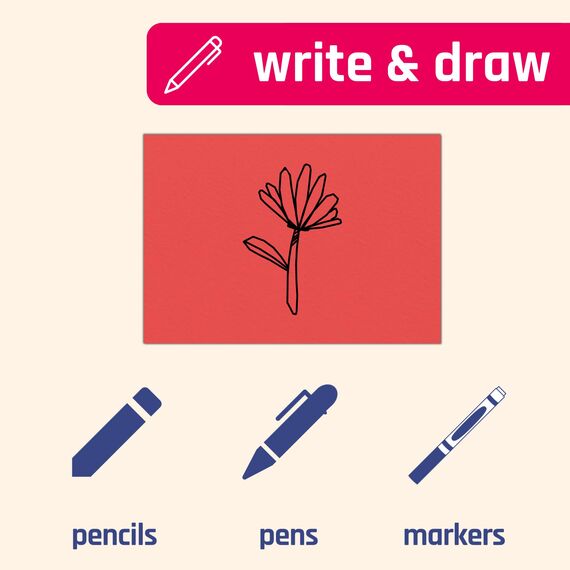 60 Stück, 230gsm - A3 Tonkarton Bastelkarton Bunt, Fotokarton Tonpapier Pappe zum Basteln Karton - 5 Farben