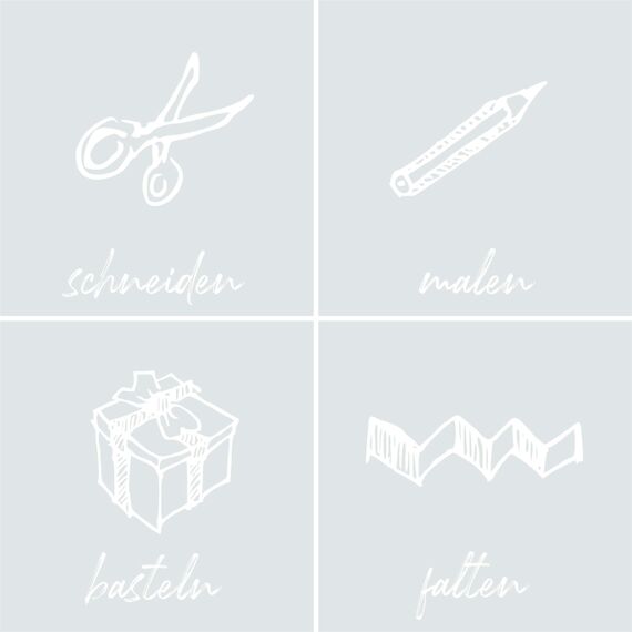 MarpaJansen Tonzeichenpapier - (DIN A4, 100 Bogen, 130 g/m²) - zum Basteln & Gestalten - Zertifizierung durch ,,Blauer Engel" - astro-grau