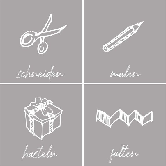 MarpaJansen Tonzeichenpapier - (DIN A4, 100 Bogen, 130 g/m²) - zum Basteln & Gestalten - Zertifizierung durch ,,Blauer Engel" - sepiabraun