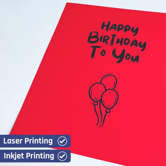 60 Stück, 230gsm - A3 Tonkarton Bastelkarton Bunt, Fotokarton Tonpapier Pappe zum Basteln Karton - 5 Farben