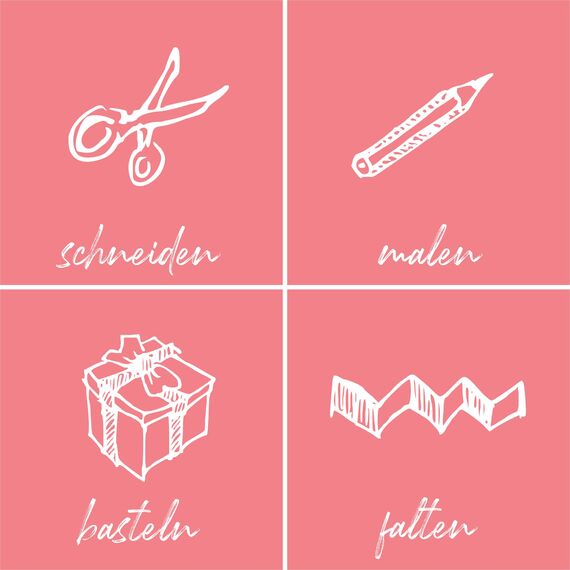 MarpaJansen Tonzeichenpapier - (DIN A4, 100 Bogen, 130 g/m²) - zum Basteln & Gestalten - Zertifizierung durch ,,Blauer Engel" - rotorange