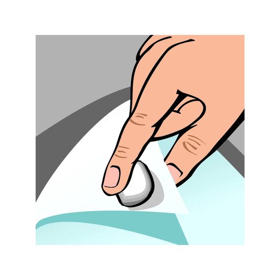 UHU patafix, wieder ablösbare und verwendbare Klebepads, weiß, 80 Stück (Packung mit 3)