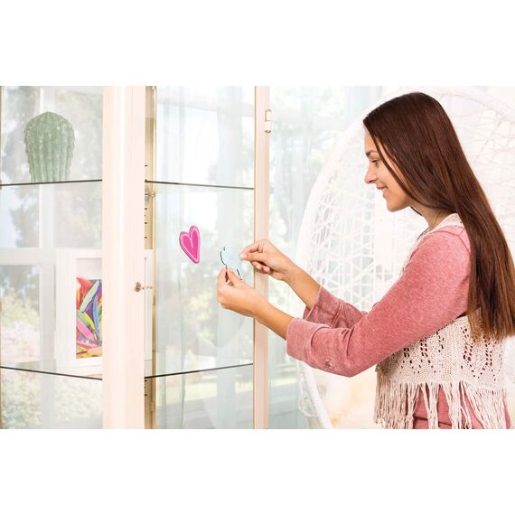 UHU Patafix transparent, Durchsichtige, doppelseitige Klebepads für schnelles und einfaches Befestigen und Fixieren, 56 Stück (Packung mit 3)