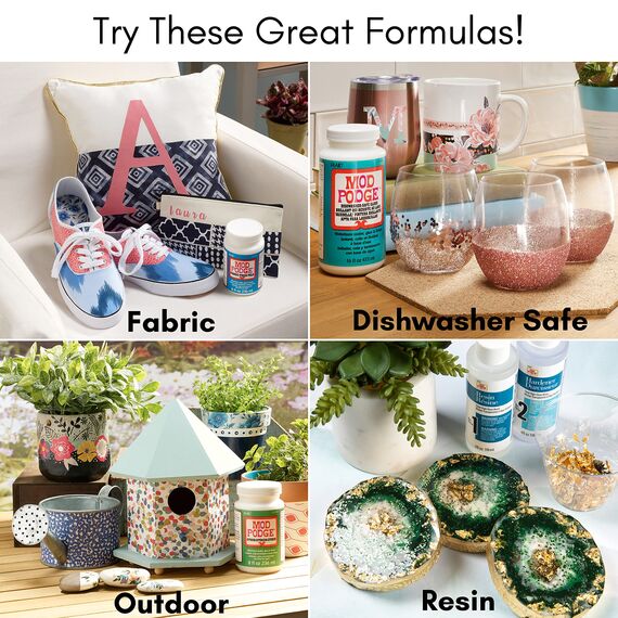 Mod Podge, Versiegelungslack auf Wasserbasis, Klebstoff und Lack, Matt, CS11303, 946-ml- Flasche