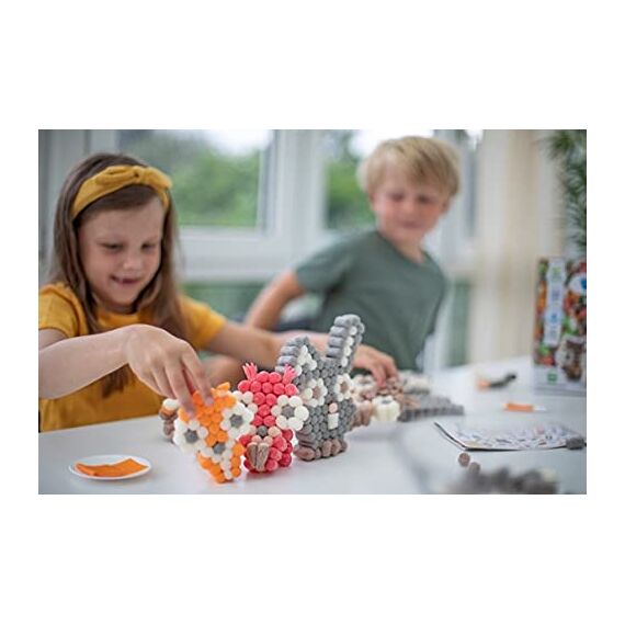 Playmais My 1st Forest Animals Bastel-Set für Kinder ab 3 Jahren | Bunte Basteln | Natürliches Spielzeug | Fördert Kreativität & Motorik | Geschenk für Mädchen & Jungen