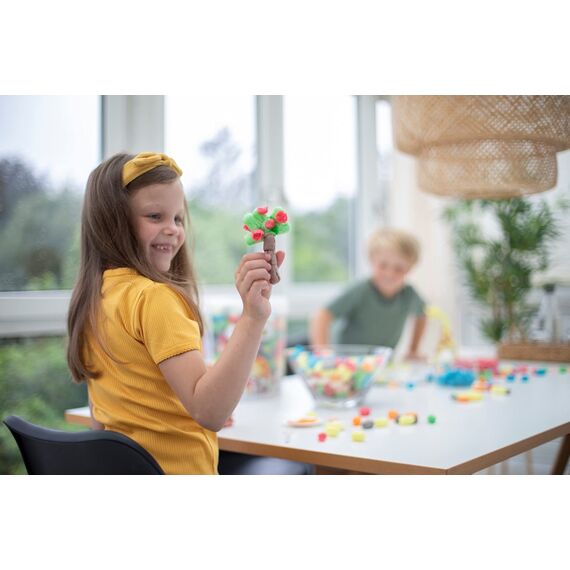 Playmais Basic Bastel-Set für Kinder ab 3 Jahren | Bunte Basteln | Natürliches Spielzeug | Fördert Kreativität & Motorik | Geschenk für Mädchen & Jungen (Small)