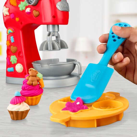 Play-Doh Kitchen Creations Super Küchenmaschine, Küchenspielzeug mit Zubehör, zum Kneten und Spielen für Kinder