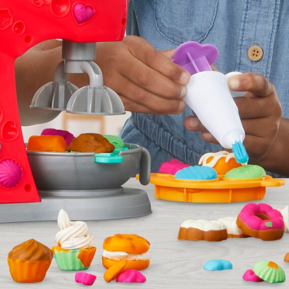 Play-Doh Kitchen Creations Super Küchenmaschine, Küchenspielzeug mit Zubehör, zum Kneten und Spielen für Kinder