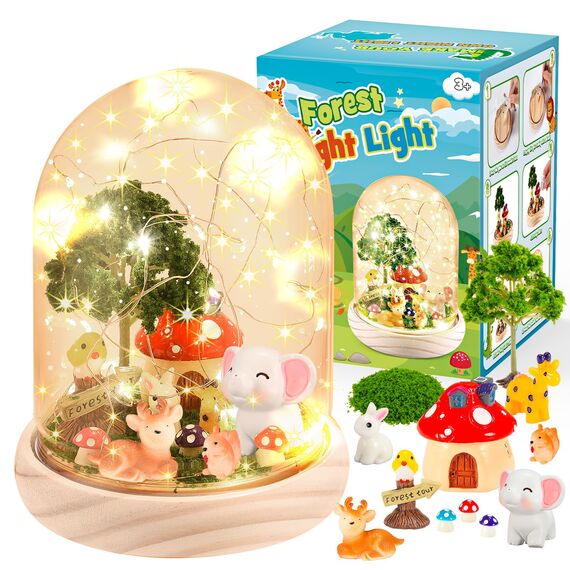 HappyGoLucky Spielzeug ab 3-12 Jahre Junge Mädchen, Tier Nachtlicht Kinder Ostern Geschenke Kinder Spielzeug ab 3-12 Jahre Jungen Tiere Kleine Geschenke