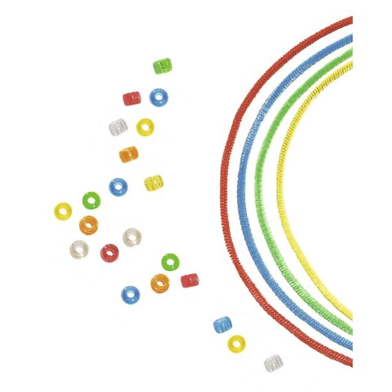 Ravensburger 18712 - Be Creative Perlentiere fädeln - DIY für Kinder ab 6 Jahren