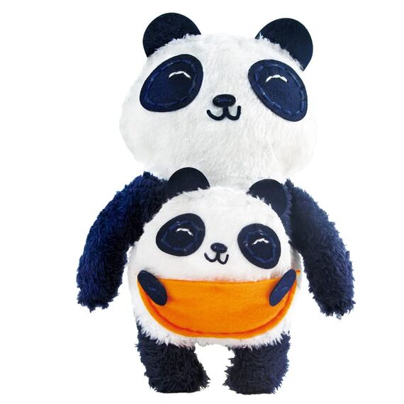 Avenir AVE10048 DIY Nähset, Sewing Panda, Bastelset für Kinder, Kreativ-Set, ab 6 Jahren, Mittel