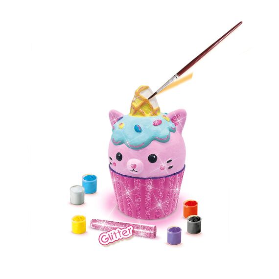 Gipsgießset Einhorn Kitty Cupcake