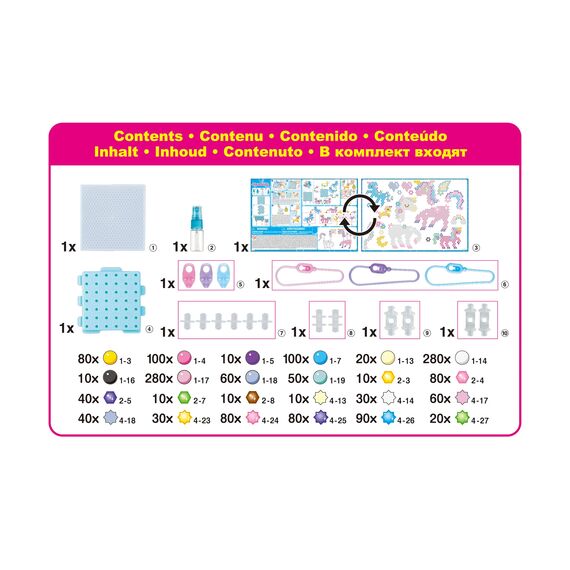 Aquabeads 31944 Mystisches Einhorn Bastelset - Bastelset