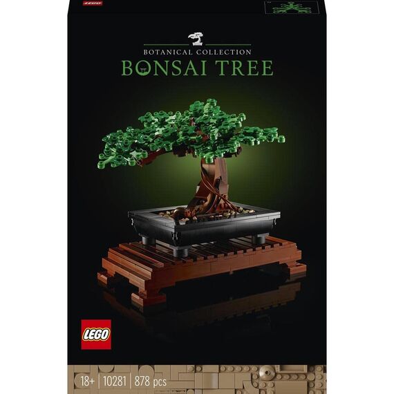 LEGO 31208 Art Hokusai – Große Welle & 10281 Icons Bonsai Baum, Kunstpflanzen-Set zum Basteln für Erwachsene, Zimmerdeko, Geschenkidee, Botanik-Kollektion, Home Deko