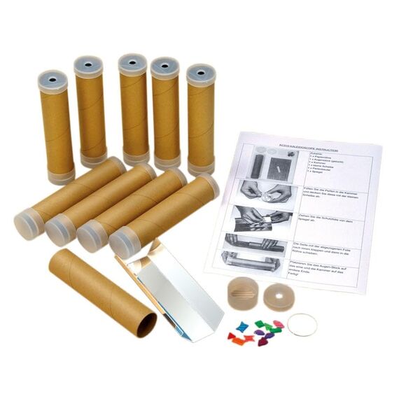 Betzold Kaleidoskop Geburtstagsfeier in der Kita Gastgeschenke 10er Bastelset Mitgebsel