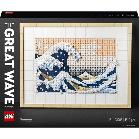 LEGO 31208 Art Hokusai – Große Welle & 10281 Icons Bonsai Baum, Kunstpflanzen-Set zum Basteln für Erwachsene, Zimmerdeko, Geschenkidee, Botanik-Kollektion, Home Deko