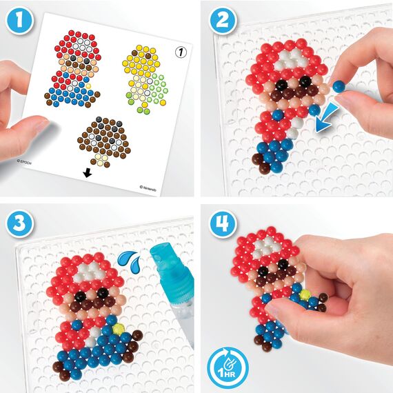Aquabeads 31946 Super Mario™ Sternperlen Set - Bastelset, Bunt