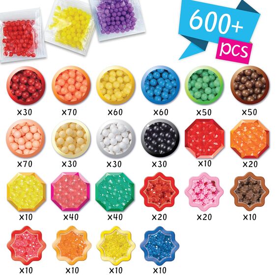 Aquabeads 31946 Super Mario™ Sternperlen Set - Bastelset, Bunt