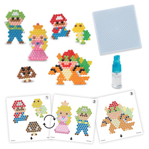 Aquabeads 31946 Super Mario™ Sternperlen Set - Bastelset, Bunt