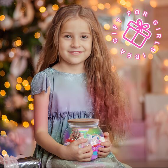Yellcetoy Einhorn Bastelset Geschenke für Mädchen ab 5-12 Jahre, DIY Unicorn Spielzeug Geburtstagsgeschenk und Geschenkideen