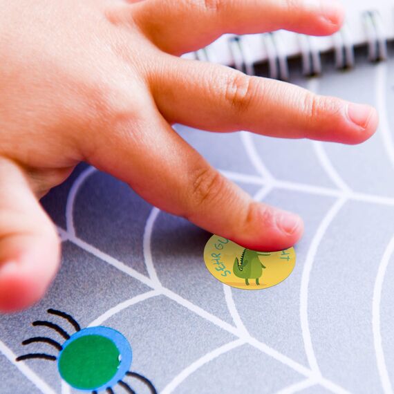 1600 Stück Tier Belohnungsaufkleber, 25mm Motivationsaufkleber für Kinder, 32 Muster Selbstklebende Lehrer Belohnung Aufkleber, Deutsch Belohnungssticker Reward Stickers Tieraufkleber für Lehrerbedarf