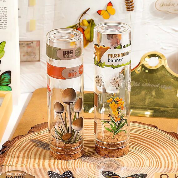 510 Stück/100 Blatt Scrapbooking Sticker，Scrapbook Zubehör丨Scrapbook Stickers Set Sticker Bullet Journal für Scrapbook,Bullet Journal Zubehör,Journaling Zubehör usw