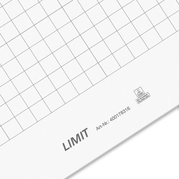 Limit Flipchart Papier, kariert, 20 Blatt je Block, 70 g/m², 5 Stück