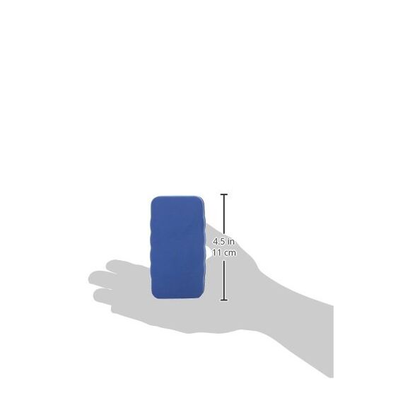 Dahle Whiteboard Schwamm (Magnetischer Wischer für Trockenreinigung auf vielen Oberflächen) blau, 1 Stück