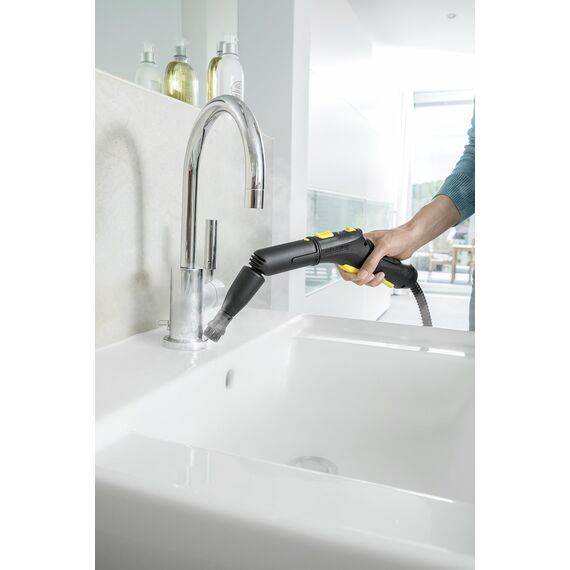 Kärcher Dampfreiniger SC 4 EasyFix Iron Schwarz, Gelb