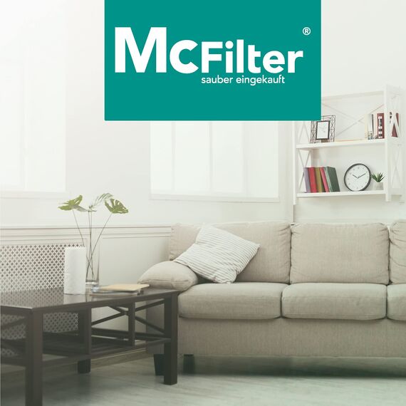 McFilter I Zubehör-Set 15-teilig geeignet für Vorwerk Kobold VK 135, 136, 135SC, 12 Staubsaugerbeutel wie FP135 FP136 FP135 SC, 1 HEPA-Filter, 1 Motorschutzfilter, Typ VO 8335