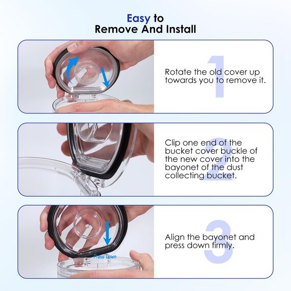 Staubbehälter Deckel Kompatibel Mit Dyson Staubsauger V7 V8 Modelle - Türteile/Schmutzbecher/Staubeimer Abdeckung/Staubbox/Staubsammler