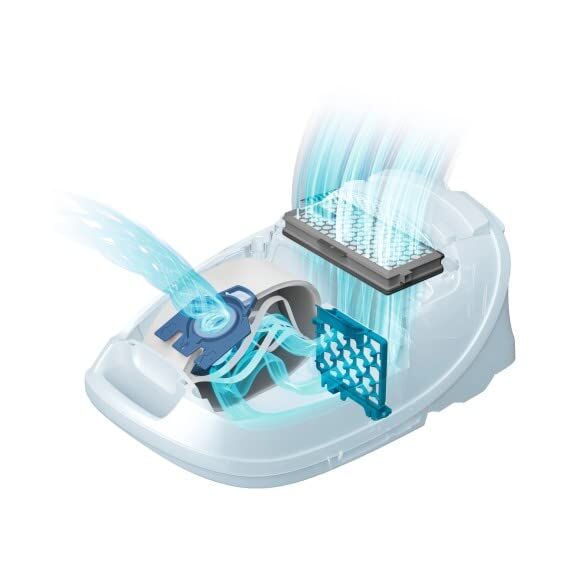 Miele Original Zubehör - Staubsaugerbeutel HyClean Pure GN / Mit bester Filtrationsleistung / Schließt den Staub sicher im Staubsauger ein / Automatischer Beutelverschluss (12281680)