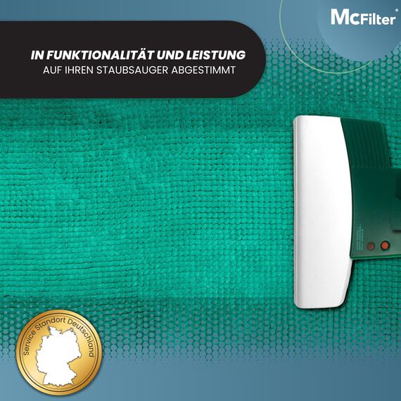 20 Staubsaugerbeutel geeignet für Vorwerk Tiger 250, 251, 252 von McFilter