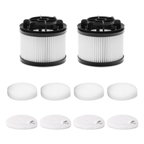 Levoit Originaler 2 Pack Ersatzfilter für LVAC 200 Akku Staubsauger, 99,9 Prozent Filterleistung geeignet für Allergiker Tierbesitzer, Filterleistung für 4 Vormotorefilter und 2 Nachmotorefilter