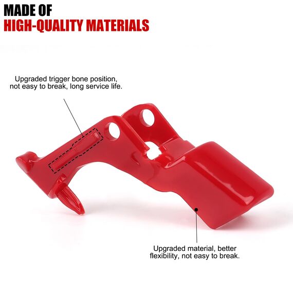 Verbesserter Triggerschalter-Knopf Ersatz für Dyson V10 V11 SV12 SV14 Staubsauger Trigger Teil, Schalter roter Netzschalter Taste Ausfall Reparatur Zubehör